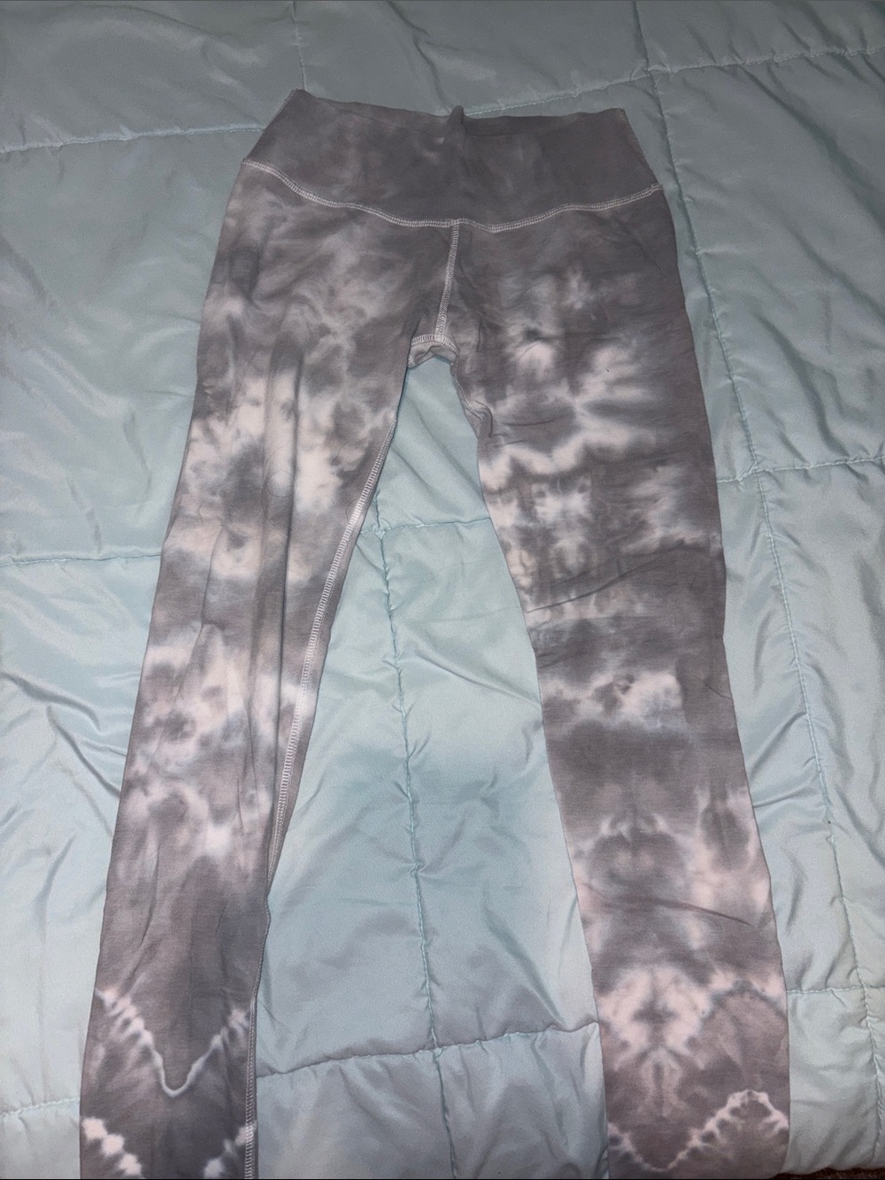 Tie-Dye Gray Leggings